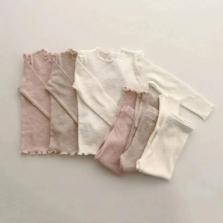 Spring Children Pajamas Set Kids Baby Girl Boys Underwear Clothing Long Sleeve Children Sleepwear Pajamas Sets Kids Clothing