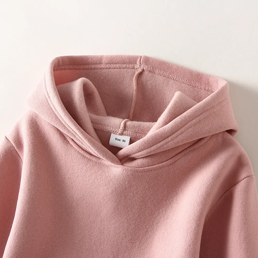 Spring Autumn Kids Clothes Fleece Children Warm Tracksuit Clothing Toddler Hooded Sportsuit Children Outfits