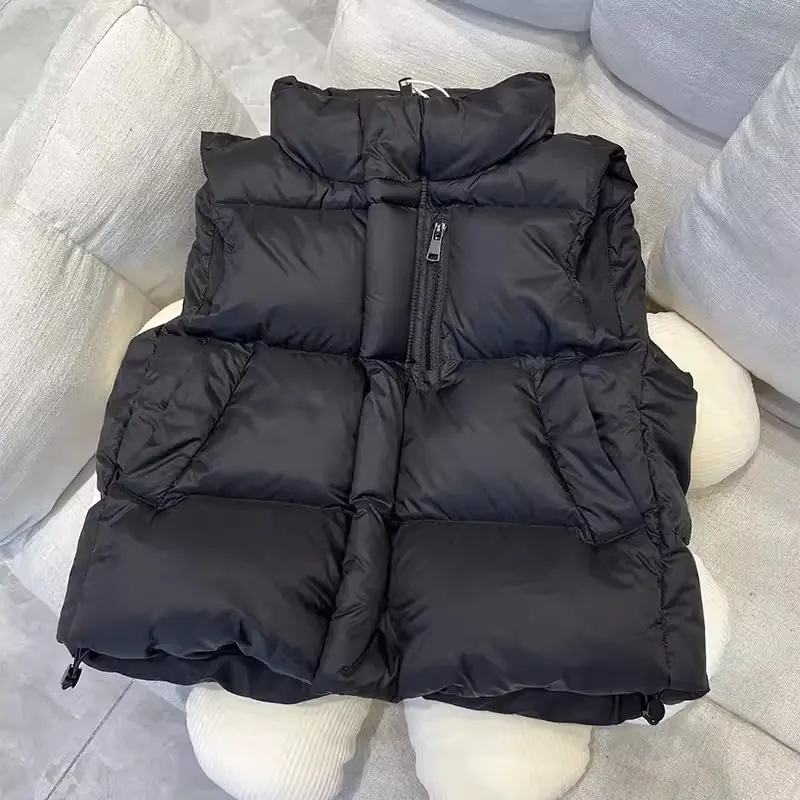 Boys Vests Girls Warm Waistcoat Spring Autumn Outside Bottoming Shirt Baby Down Cotton Undershirt Children Winter Coat 4-12 Year