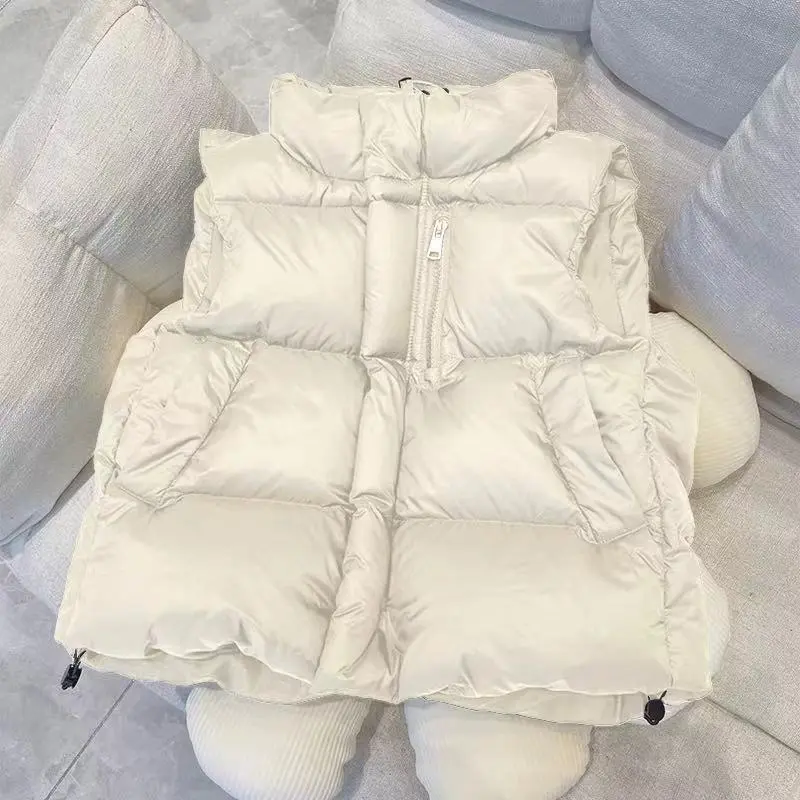 Boys Vests Girls Warm Waistcoat Spring Autumn Outside Bottoming Shirt Baby Down Cotton Undershirt Children Winter Coat 4-12 Year