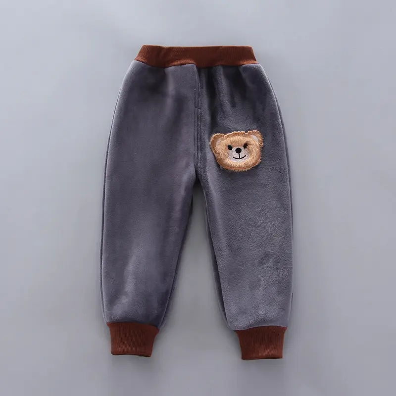 New Children's Warm Three-Piece Girl's Cute Hooded Set Autumn Winter Boy's Fashion Casual Comfortable Suit 12M-4 Years Old