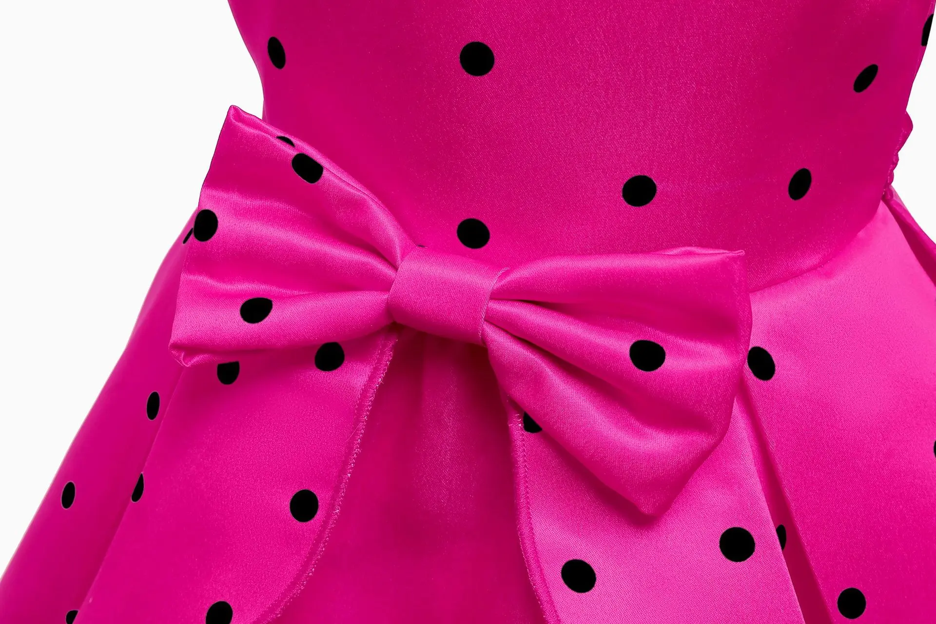 Girls' Princess Dress Round Neck Polka Dot Fashion Style Dress 2-10 Year Old Girls' Party Dress Children clothing