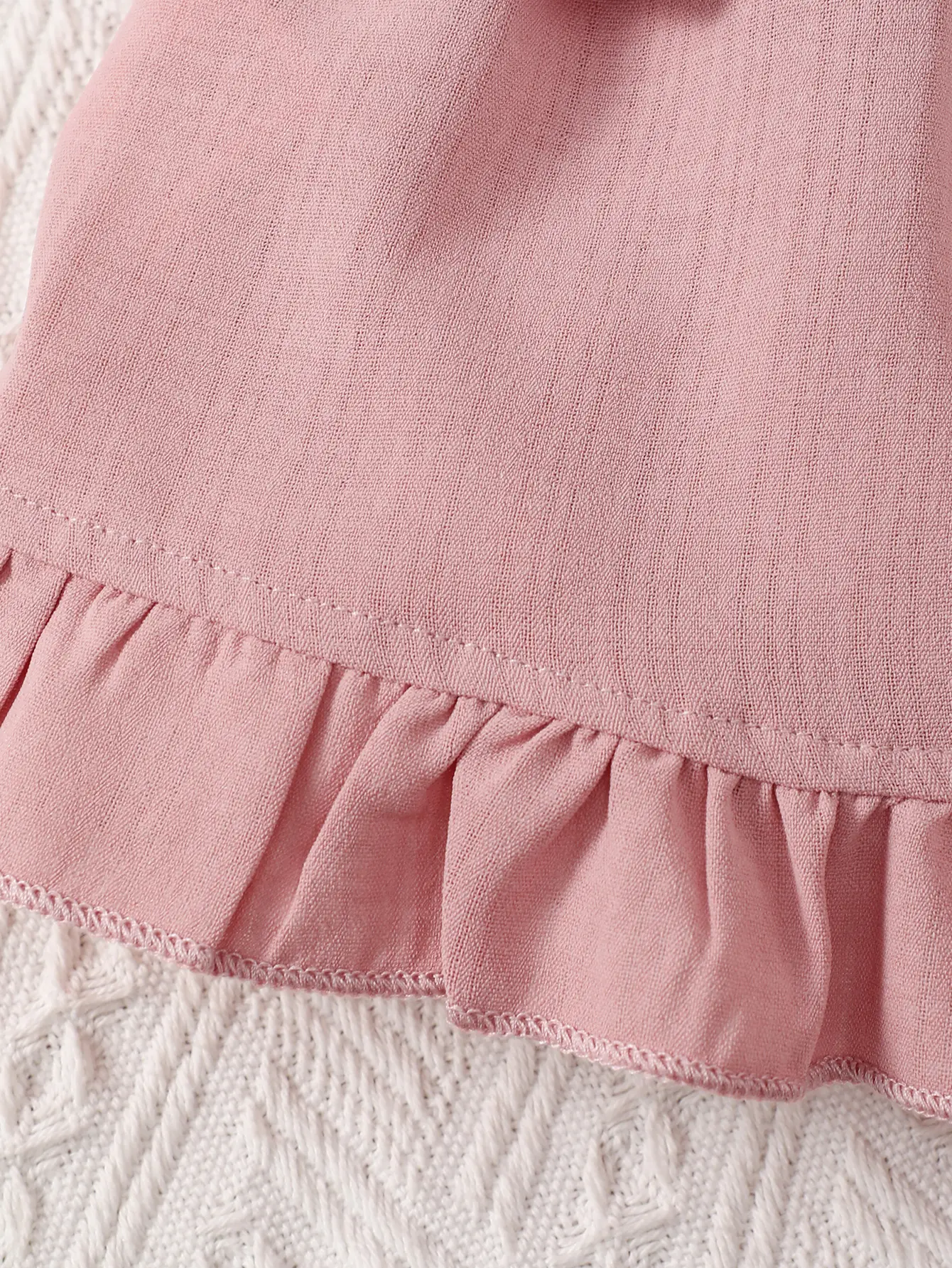 1-5 Year Old Girls Summer Set Ruffle Cracked Love Printed Top Chiffon Shorts Two Piece Set Children's Girls Summer Comfort Set