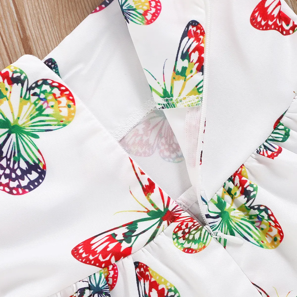 New pattern lovely Baby Girls  Colorful Butterfly Dress is Suitable for Summer Dresses for Female Babies aged 0-12 Months