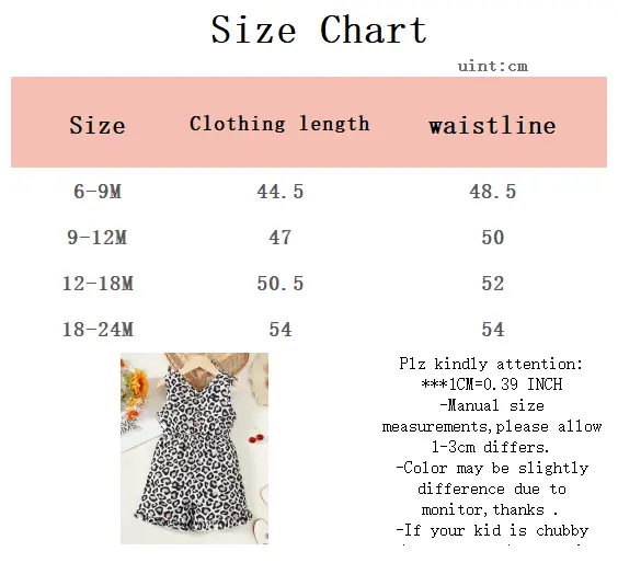 Toddler Girls Tie up Bow Vest With Leopard Print Fashion Bodysuit Suitable for Summer Fashion Bodysuit for Girls Aged 0-2Years