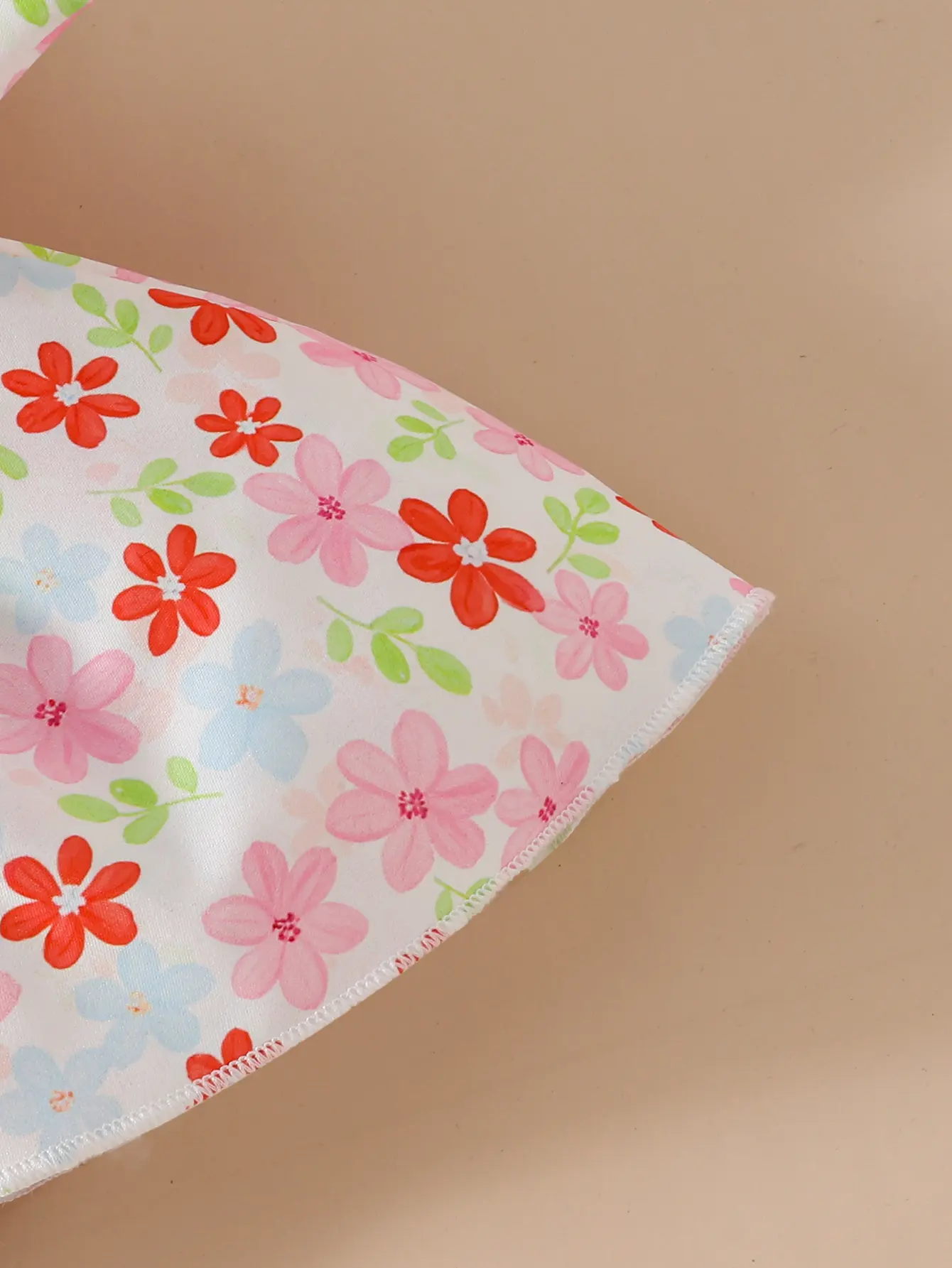 Baby girl Red floral bow Bodysuit+Headband baby clothing 0-18 months cute baby girl summer casual dress