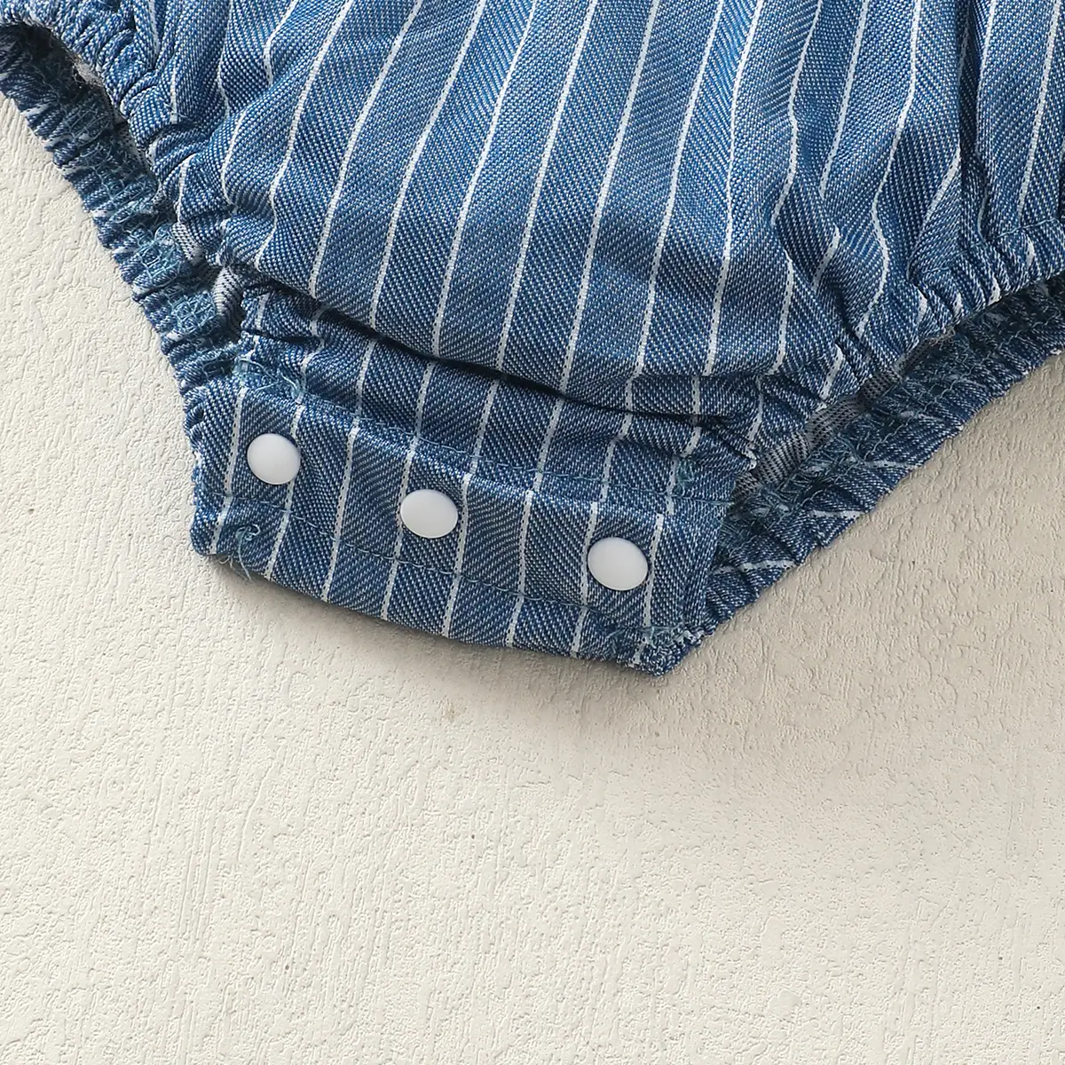 Newborn Children Baby girl Jumpsuit Blue Suspender Bow Stripe Summer Jumpsuit 0-18 Months Baby Girl Crawling Suit Baby Clothes