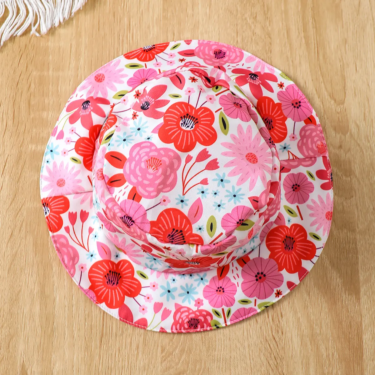 Baby Girl Summer Dress Strap Beautiful Printed Strap Dress+Hat Two Piece Set for 0-3 Year Old Baby Girl Beach Vacation Dress