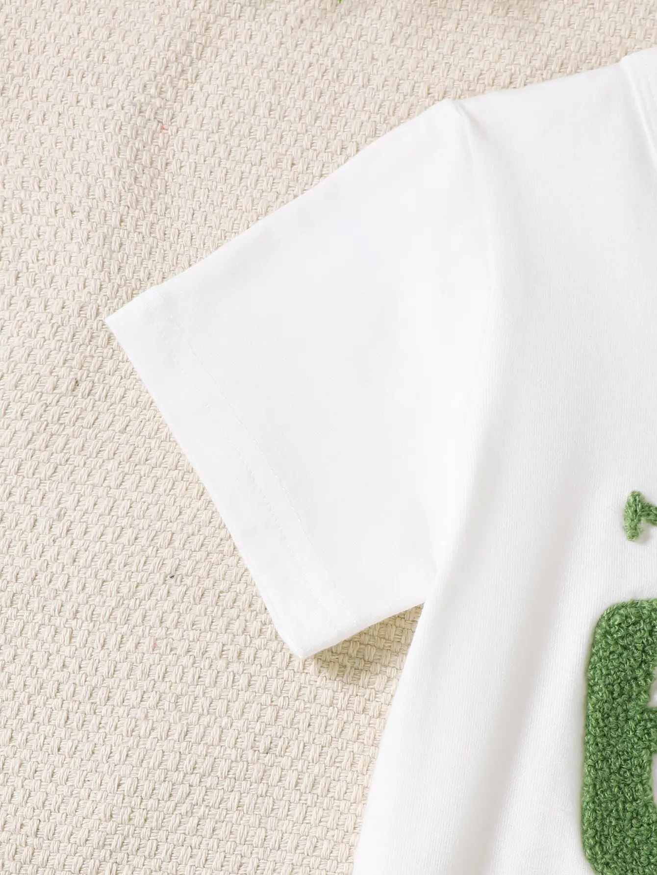 Summer boys' Casual Suit Knitted Letter short sleeved Pants Two-piece Set suitable for 0-3 Year old Boys' sports Suit