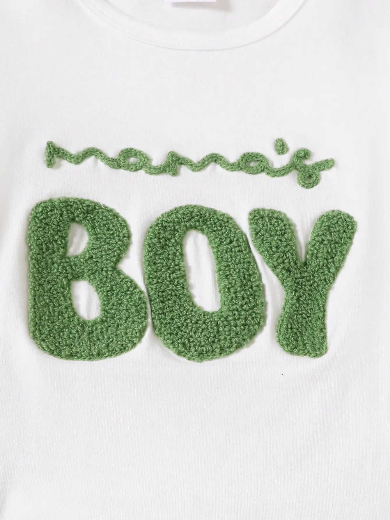 Summer boys' Casual Suit Knitted Letter short sleeved Pants Two-piece Set suitable for 0-3 Year old Boys' sports Suit