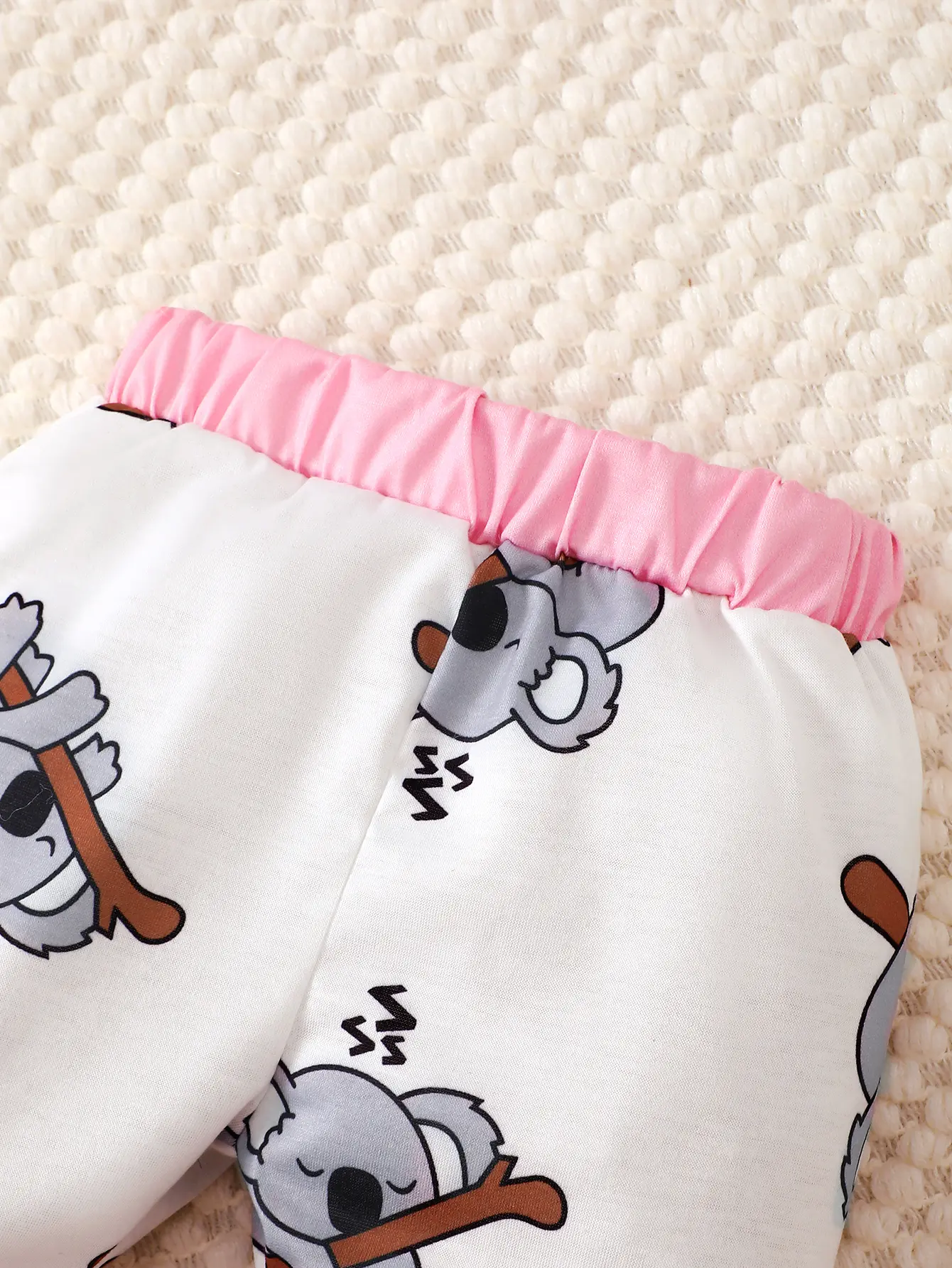0-18 Months Newborn Baby Cute Koala Jumpsuit+Pants+Hat Three Piece Set Baby girl Spring and autumn set Baby Clothing
