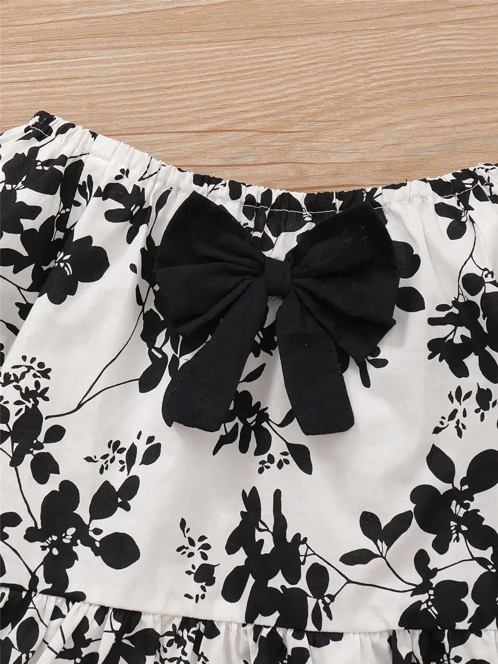 2PCS Clothing Set Kids Girl Floral Long Sleeves Top+Pants Toddler Girl Costume Spring&Autumn Fashion Outfit for Children 1-6Year