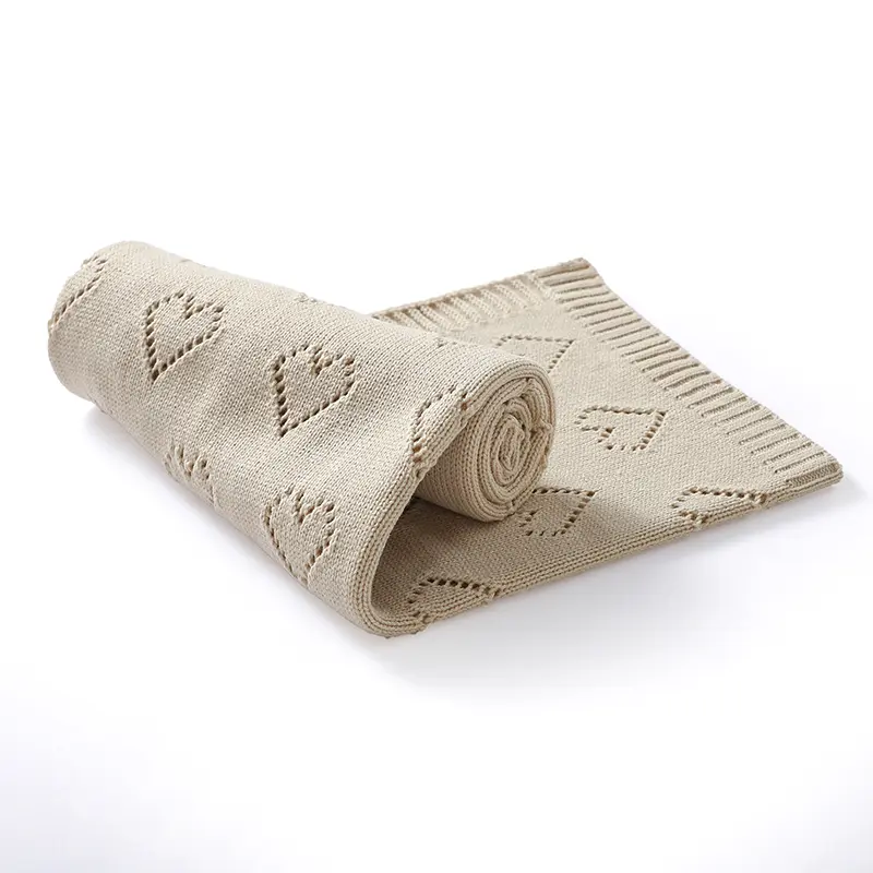 Super Soft Baby Blankets Newborn Boys Girls Cotton Knit Stroller Sleep Quilts Covers 100*80cm Comfort Toddler Kids Throwing Mats