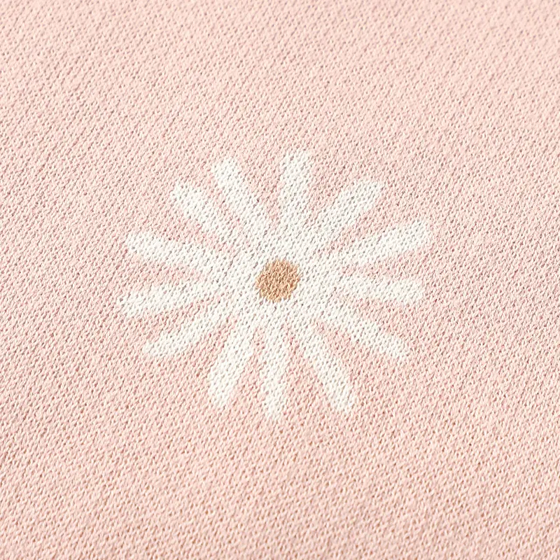 Newborn Baby Blanket Cotton Knit Infant Kids Boys Girls Floral Stroller Bedding Sleeping Quilts Covers 90*70cm Throwing Blankets
