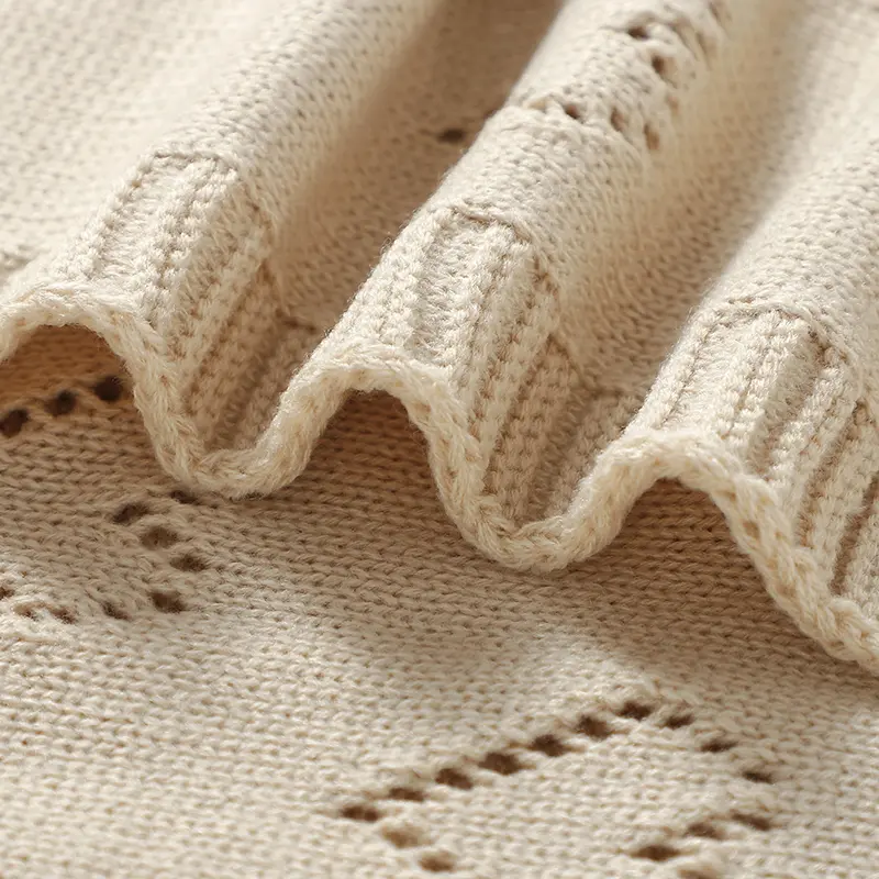 Super Soft Baby Blankets Newborn Boys Girls Cotton Knit Stroller Sleep Quilts Covers 100*80cm Comfort Toddler Kids Throwing Mats
