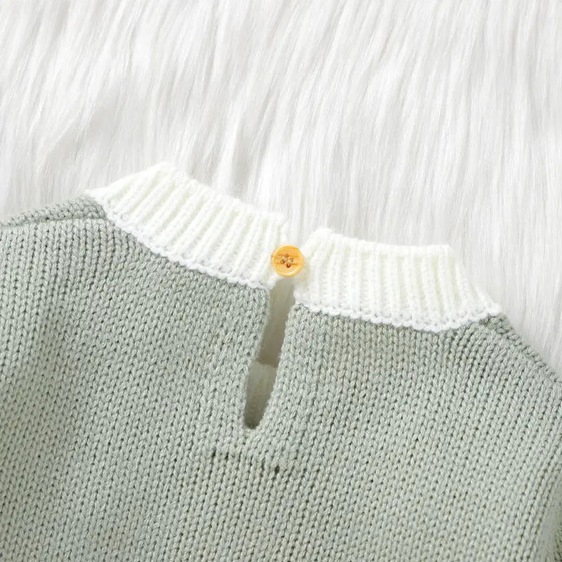 Autumn Baby Boys Knit Sweaters Pullovers Casual Crew Neck Long Sleeve Newborn Infant Girls Knitwear Jumpers Toddler Outwear Tops