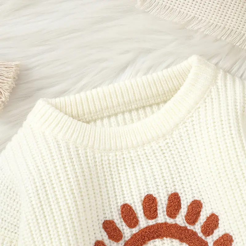 Winter Baby Sweaters Knitted Autumn Casual Long Sleeve Newborn Boys Girls Outwear Pullovers Jumpers 1-3Y Infant Knitwear Costume