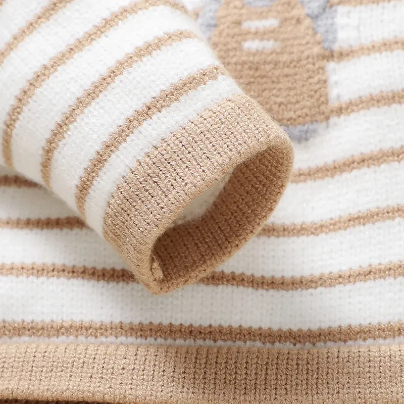 Newborn Baby Rompers Autumn Casual Long Sleeve Knitted Infant Boys Girls Jumpsuits Outfits One Pieces Toddler Playsuits Clothing