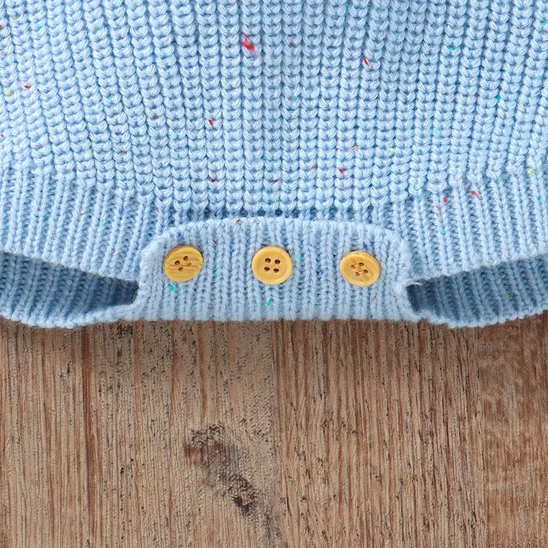 2pcs/Set Baby Rabbit Clothes 0-18m Casual Long Sleeve Knitted Newborn Boys Girls Bodysuits Hats Outfits Infant Costume Jumpsuits
