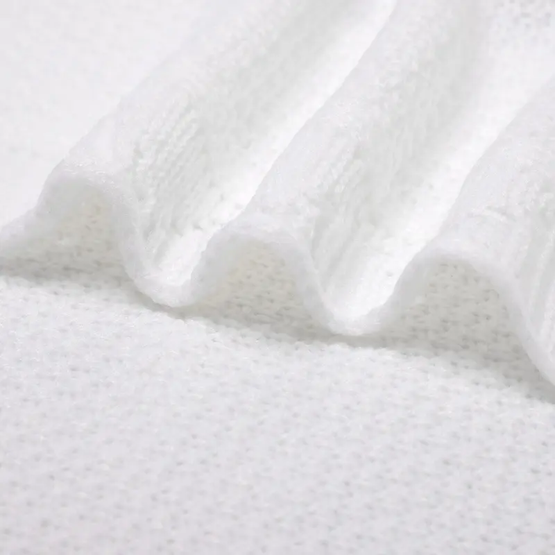 100*80cm Knitted Baby Blankets Breathable Lightweight Newborn Swaddle Receiving Quilt for Infant Boys Girls Toddler Throwing Mat