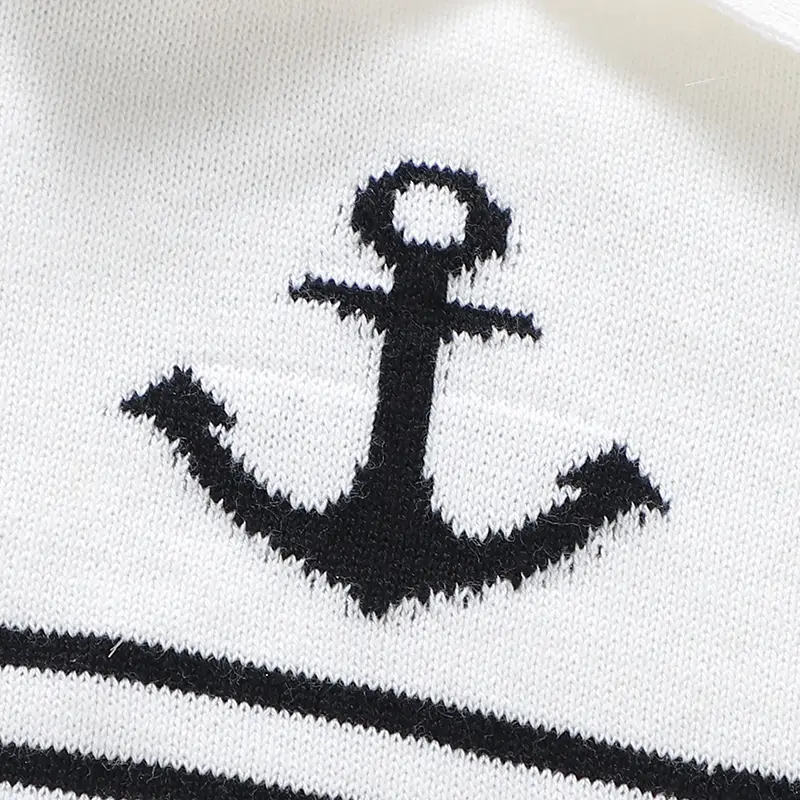 Summer Baby Boys Bodysuits Clothes 0-18m Fashion Turtle Neck Short Sleeve Knit Newborn Infant Cotton Onesie Outfit One Piece Top