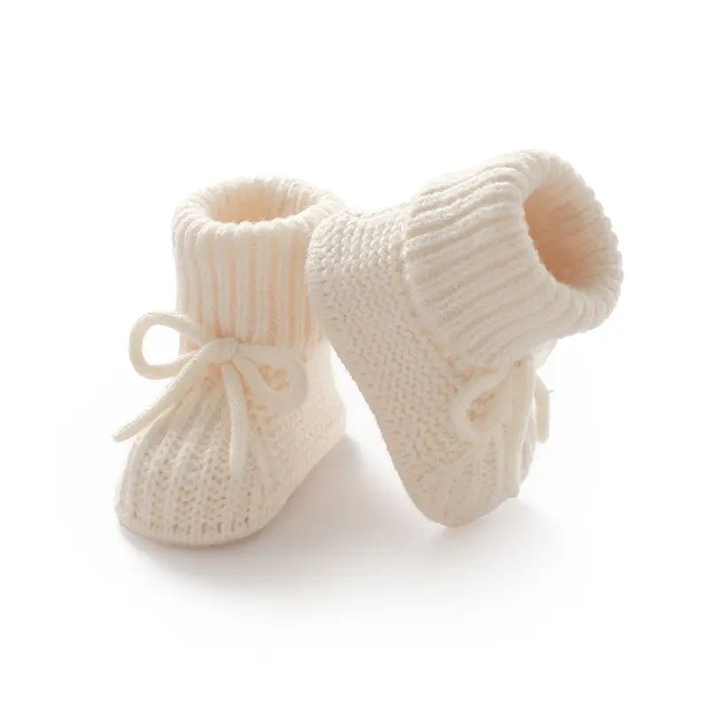 Baby First Walker Shoes Knitted 0-1Y Breathable Lightweight Newborn Infant Boys Girls Non-Slip Sock Shoes Toddler Child Footwear