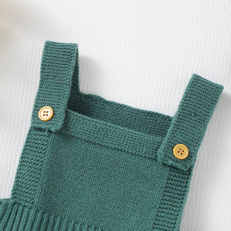 Baby Bodysuits Clothes Spring Fall Sleeveless Knitted Newborn Infant Boys Girls Onesie Hats Outfits Sets 0-18m Toddler Jumpsuits
