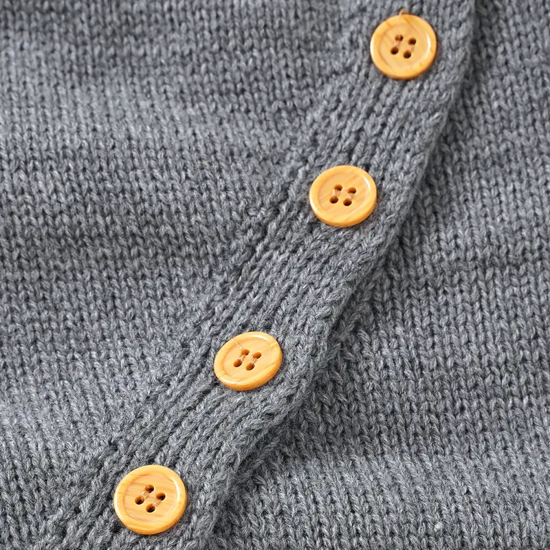 Baby Rompers Clothes Spring Autumn Solid Full Sleeve Knitted Newborn Infant Boys Girls Jumpsuits Hats Outfits Sets 0-18m Costume