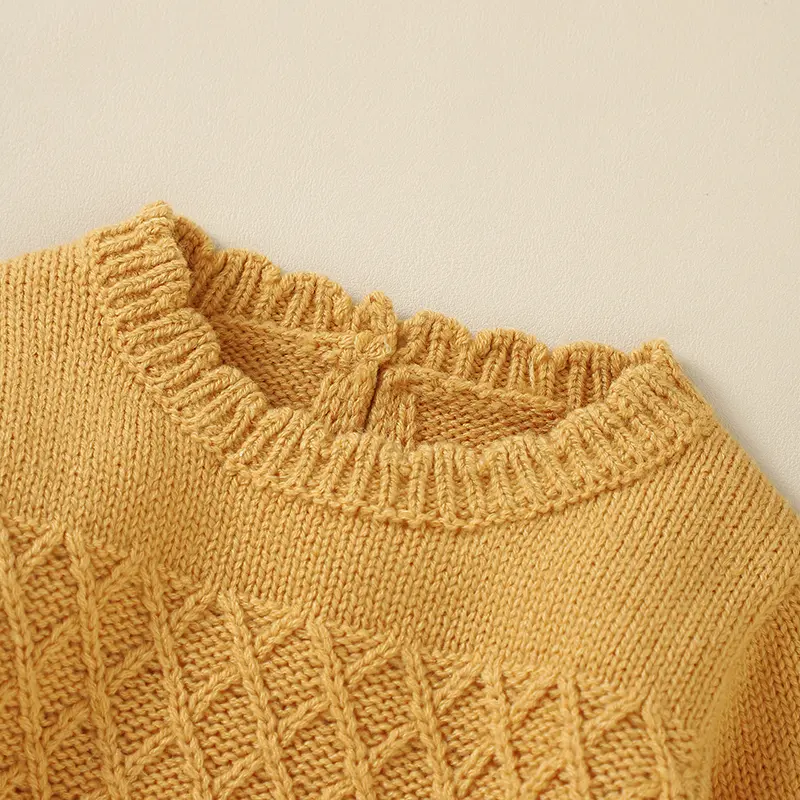 Infant Bodysuits Spring Autumn Long Sleeve Knit Newborn Boys Girls Onesie Tops One Pieces Toddler Unisex Jumpsuits Outfits 0-18m