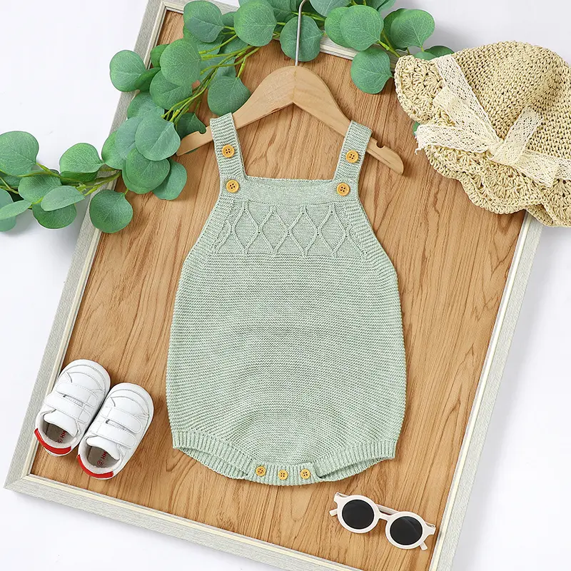 Baby Girls Clothes 0-18m Fall Winter Solid Outwear Newborn Infant Boys Sleeveless Onesie Bodysuits Children Coveralls One Pieces