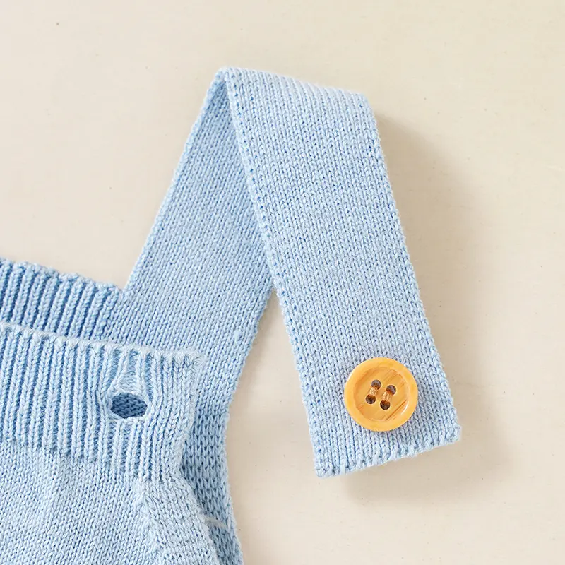 Baby Bodysuits Clothes Spring Autumn Rabbit Knitted Newborn Boys Girls Easter Onesie Clothes 0-18m Cotton Knitted Infant Outfits