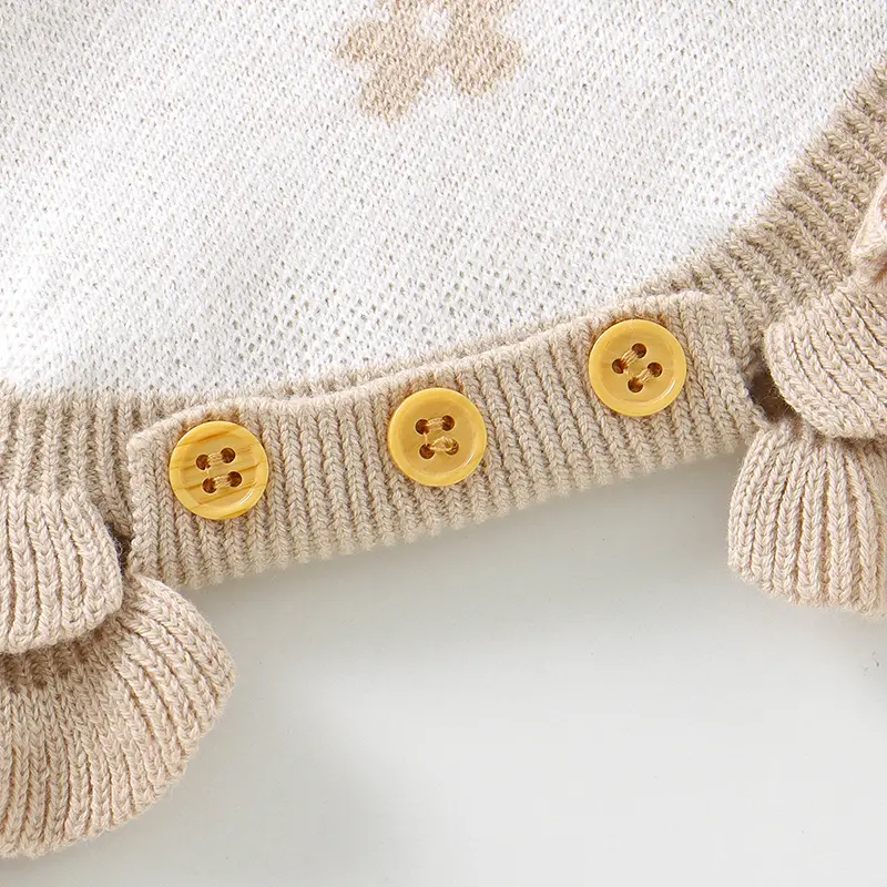 Spring Baby Girls Floral Bodysuits Clothes Casual Sleeveless Knitted Newborn Infant Cotton Onesie Outfits One Piece Toddler Wear