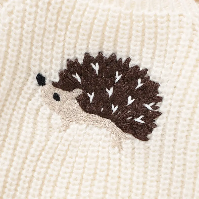 Newborn Baby Sweater Knitted Winter Crew Neck Long Sleeve Infant Boys Girls Pullovers Casual Outwear Jumper for Toddler Knitwear