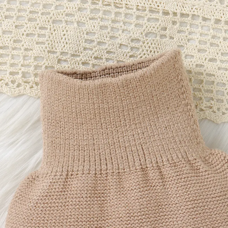 Baby Clothes Sets for Newborn Boys Girls Winter Warm Knitted Infant Toddlers Sweatershirts+Pants+Hats Outfits 3pcs Children Suit