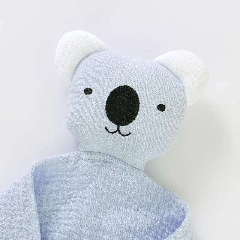 Baby Comforter Lovely Muslin Security Blanket Newborn Boy Girl Soft Cotton Soothe Appease Towel Toddler Infant Handkerchief Toys