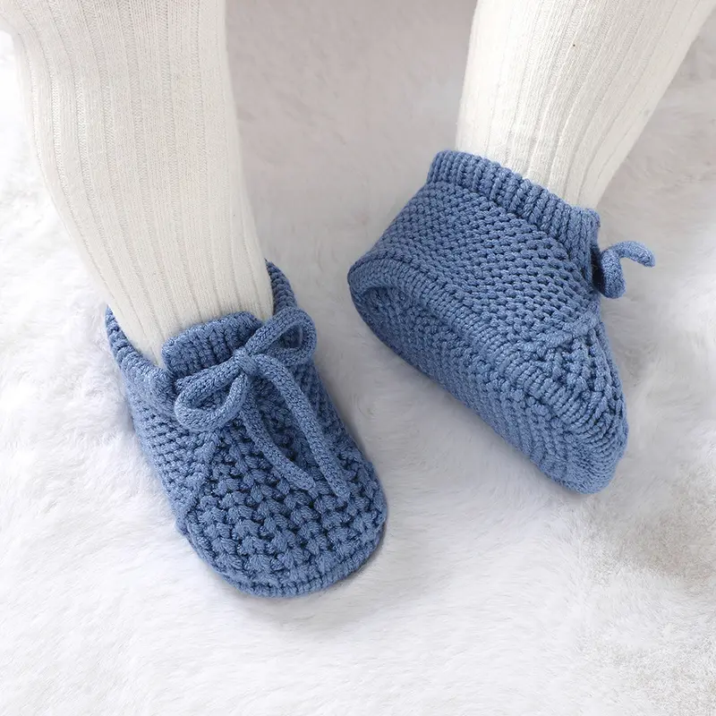 Newborn Infant Boys Girls Soft-Soled First Walk Shoes 0-18m Baby Prewalker Fashion Toddler Kid Outdoor Indoor Crib Sock Footwear