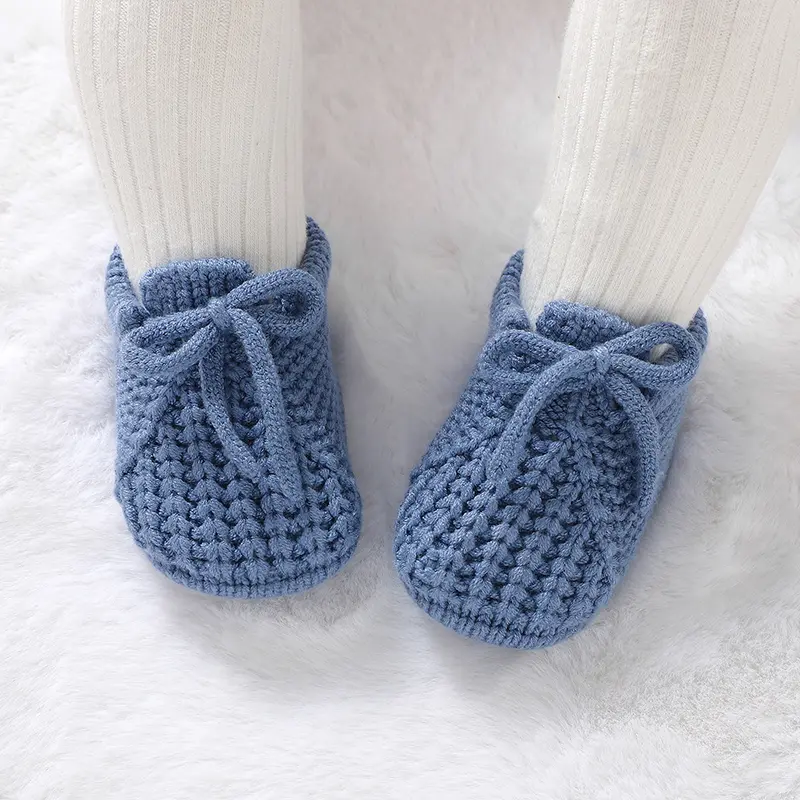 Newborn Infant Boys Girls Soft-Soled First Walk Shoes 0-18m Baby Prewalker Fashion Toddler Kid Outdoor Indoor Crib Sock Footwear