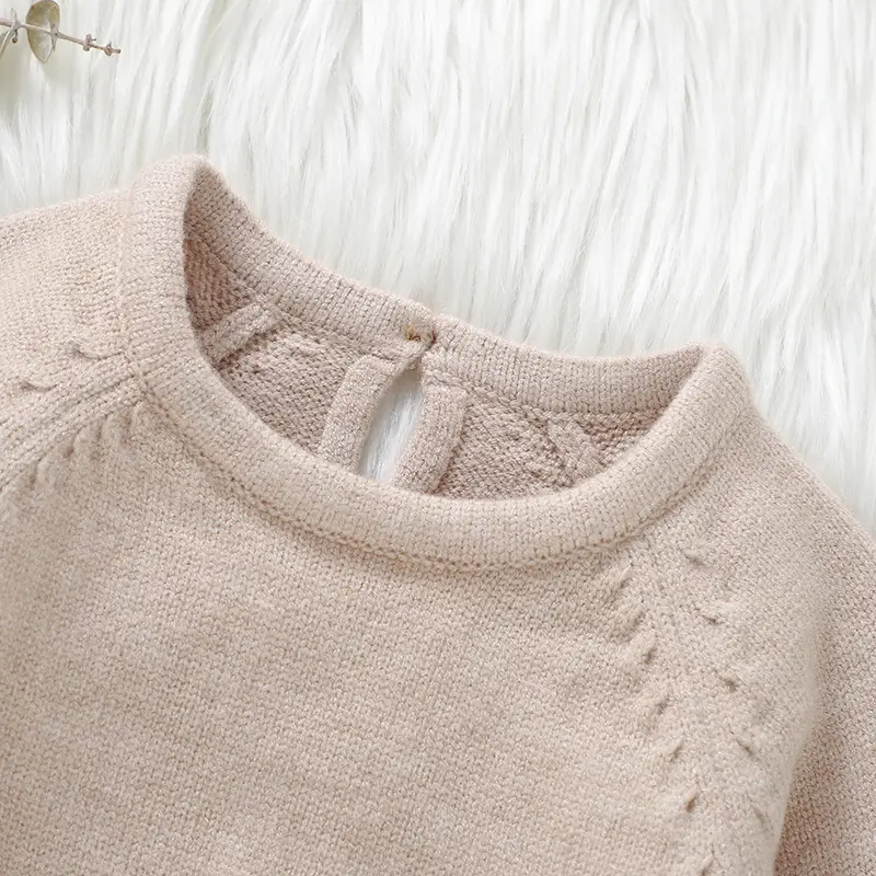 0-18m Winter Baby Bodysuits for Newborn Boys Girls Long Sleeves Knitted Onesie Autumn Casual Infant Netural Jumpsuits One Pieces