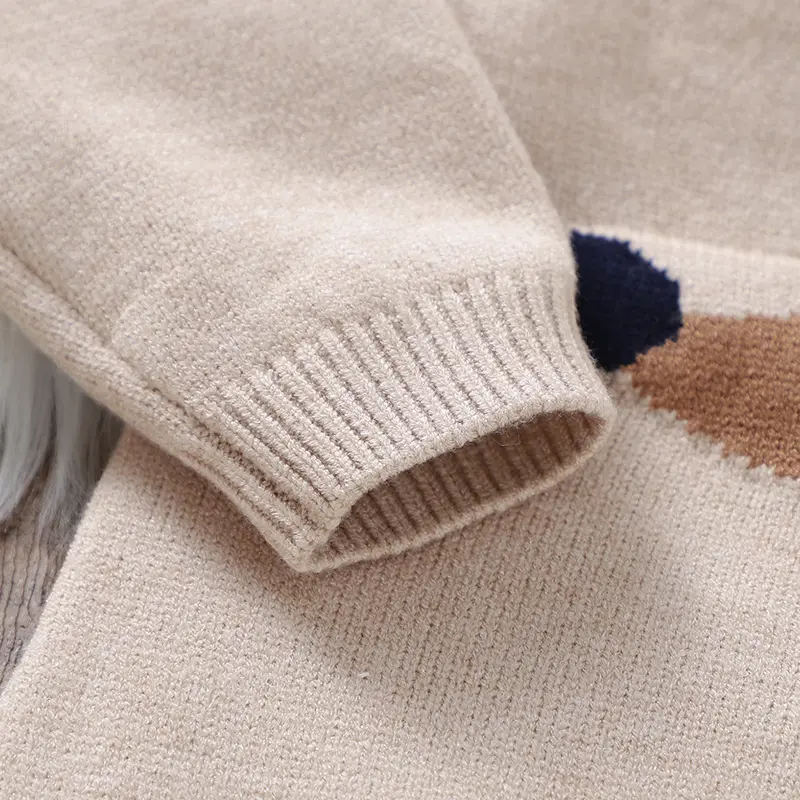 0-18m Winter Baby Bodysuits for Newborn Boys Girls Long Sleeves Knitted Onesie Autumn Casual Infant Netural Jumpsuits One Pieces