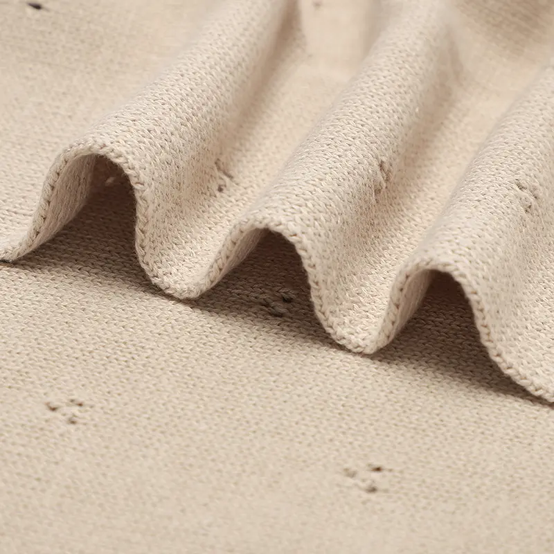 90*70cm Baby Cotton Knitted Blankets Newborn Infant Boys Girls Stroller Nursery Swaddle Wrap Cuddle Quilts Toddler Receiving Mat