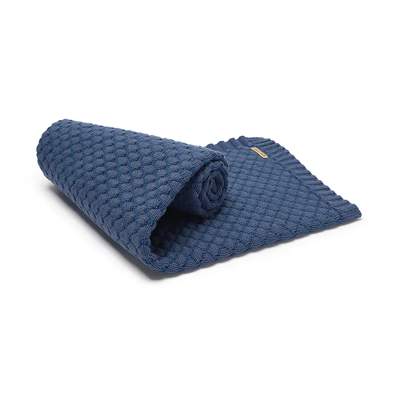 Winter Warm Baby Blankets Knitted 100*80cm Newborn Boys Girls Autumn Stroller Bedding Swaddle Wrap Cradle Quilts Dual-Use Covers