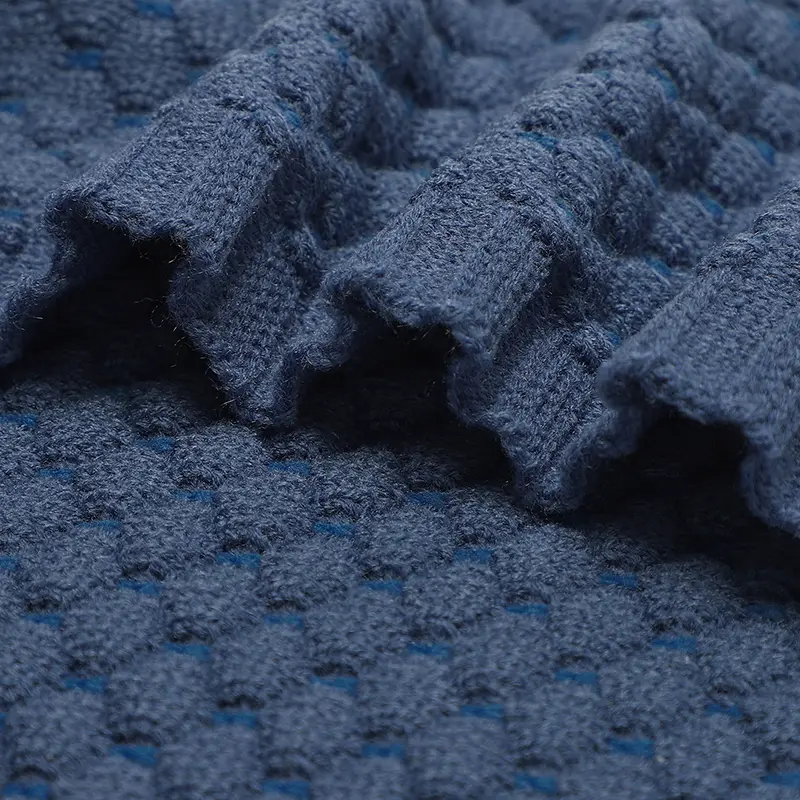 Winter Warm Baby Blankets Knitted 100*80cm Newborn Boys Girls Autumn Stroller Bedding Swaddle Wrap Cradle Quilts Dual-Use Covers