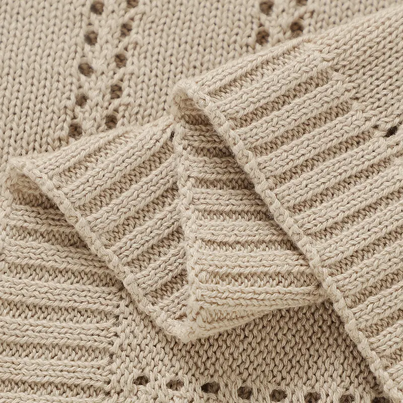 90*70cm Cotton Baby Receiving Blankets for Newborn Girls & Boys Super Soft Dual-Use Crib Nap Stroller Bedding Cradle Quilt Solid