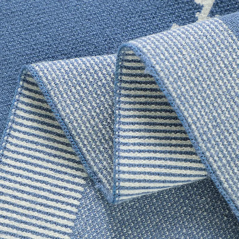 Newborn Baby Blankets Ultra-Soft Reversible Knit Infant Boys Girls Stroller Nursery Cradle Quilts 90*70cm Toddler Receiving Mats