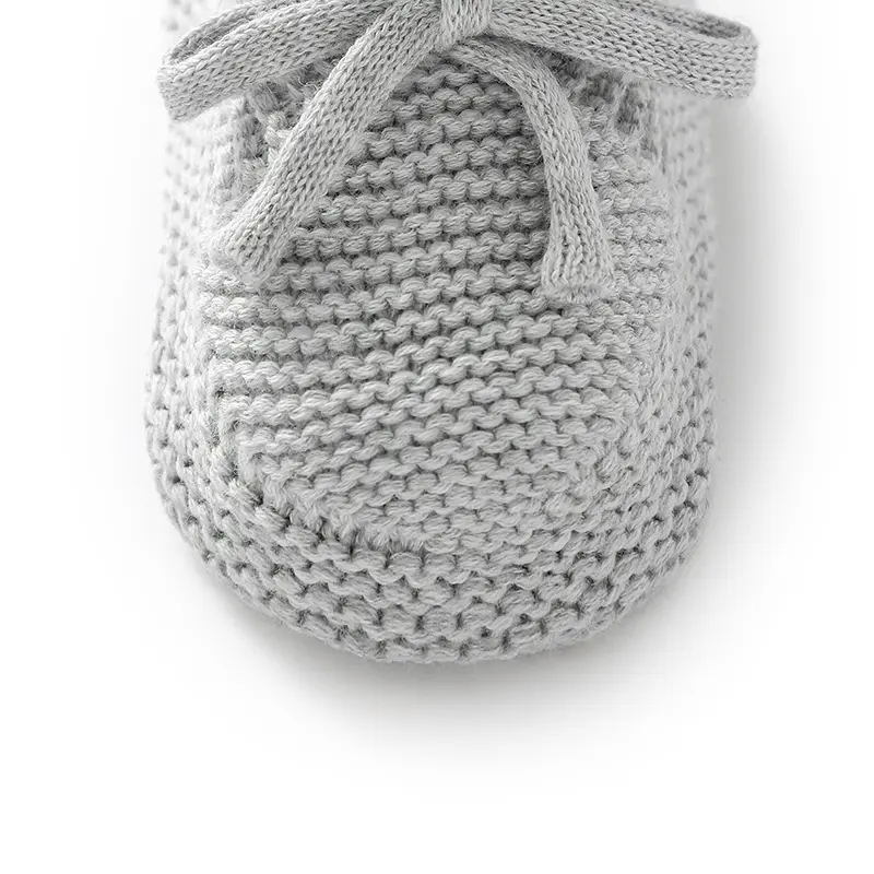 Baby First Walkers Shoes 0-18m Solid Color Knitted Newborn Boys Girls Indoor Outdoor Prewalkers Comfortable Soft Soled Non Slip
