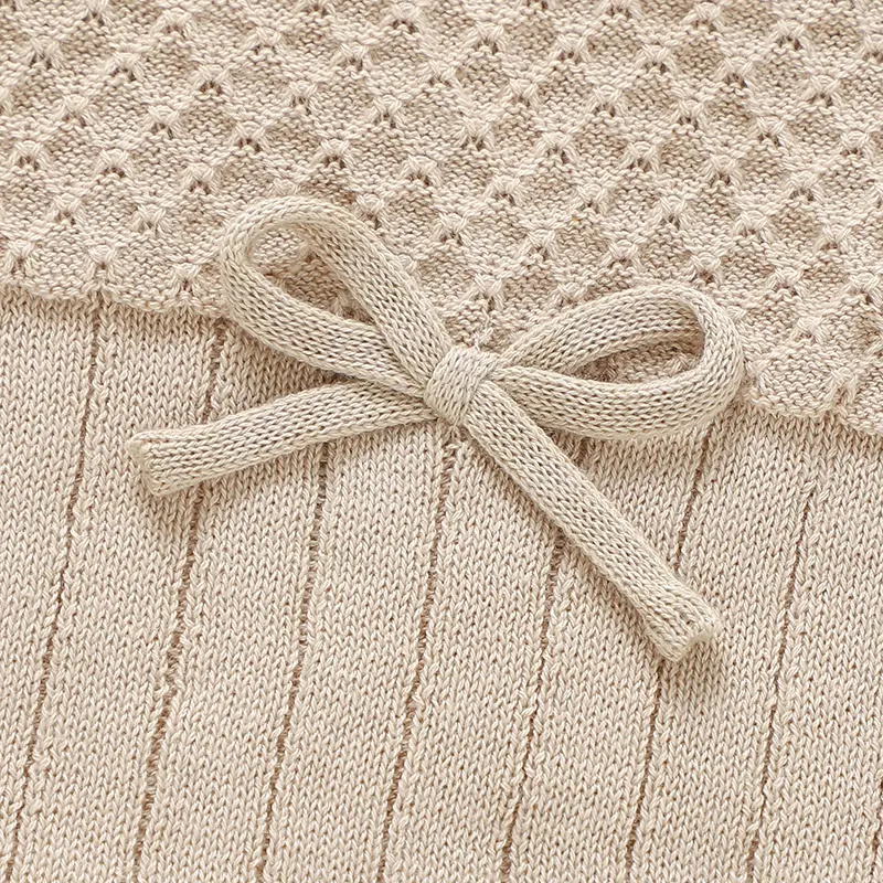 Newborn Bodysuits Cotton Sleeveless One Piece Knit Infant Kids Boy Girl Strap Onesie Outfits Spring Summer Toddler Clothes 0-18m