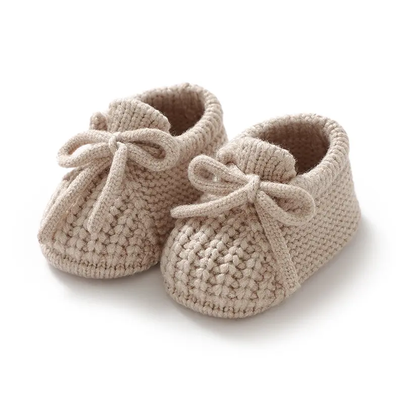 Baby Walking Shoes Solid Soft Soled Newborn Boys Girls First Walker Breathable Anti-Slip Infant Toddler Indoor Outdoor Prewalker