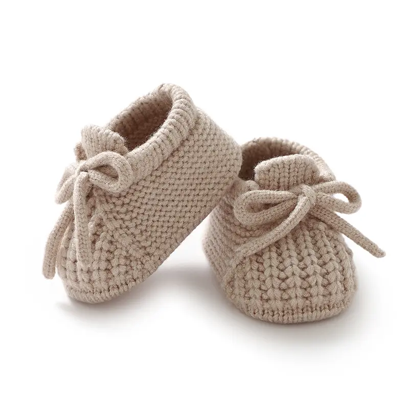 Baby Walking Shoes Solid Soft Soled Newborn Boys Girls First Walker Breathable Anti-Slip Infant Toddler Indoor Outdoor Prewalker