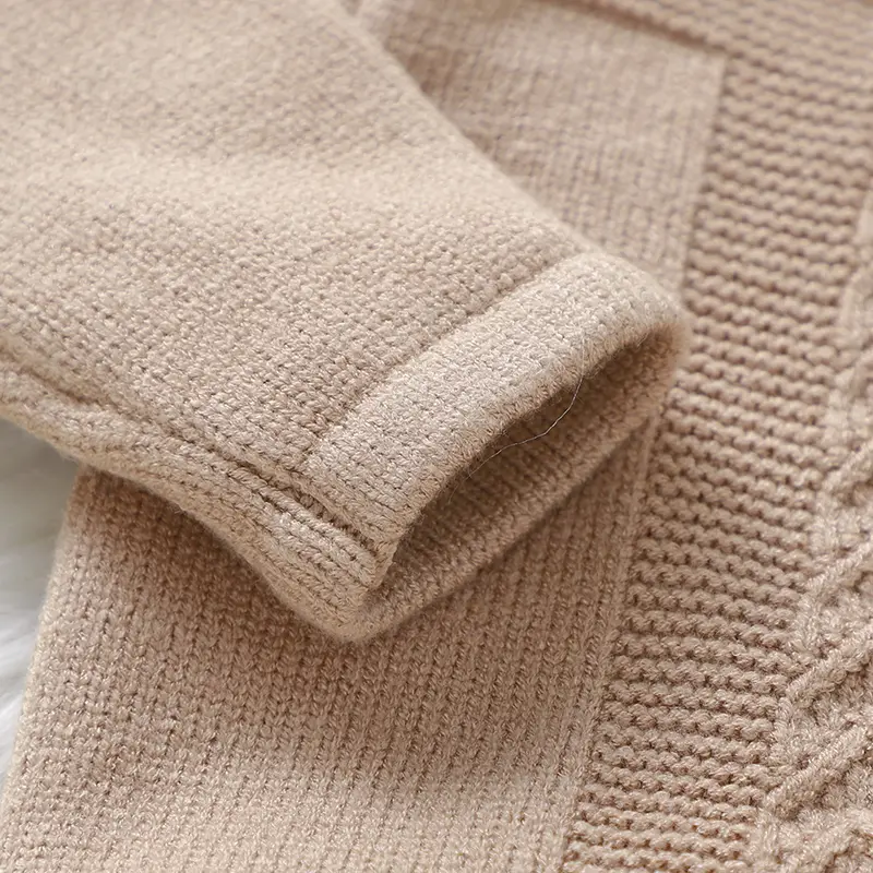 Infant Girls Clothes Sets Autumn Solid Long Sleeve Sweaters Cardigans+Pants Newborn Knitted Outfits 0-9m Toddler 2pcs Tracksuits