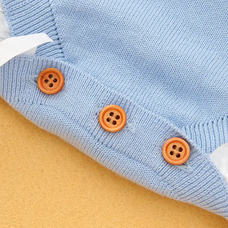 Newborn Baby Bodysuits Spring Autumn Solid Sleeveless Knitting Infant Boys Girls Strap Onesie Outfits One Piece Toddler Clothing